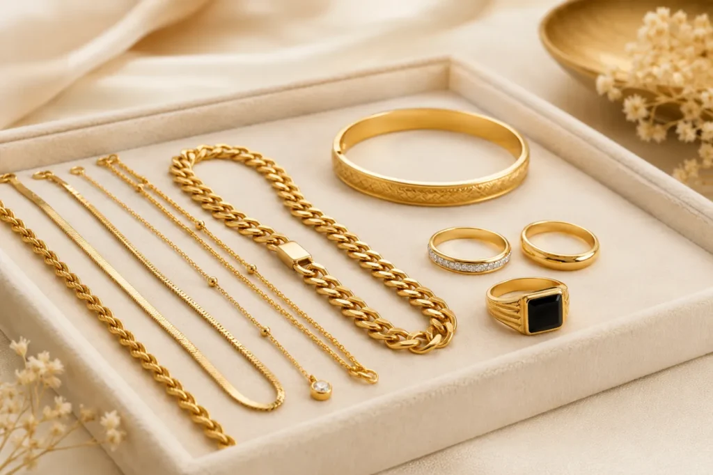 Goldschmuck verkaufen in Kassel – Ringe und Ketten bei der Bewertung beim Juwelier