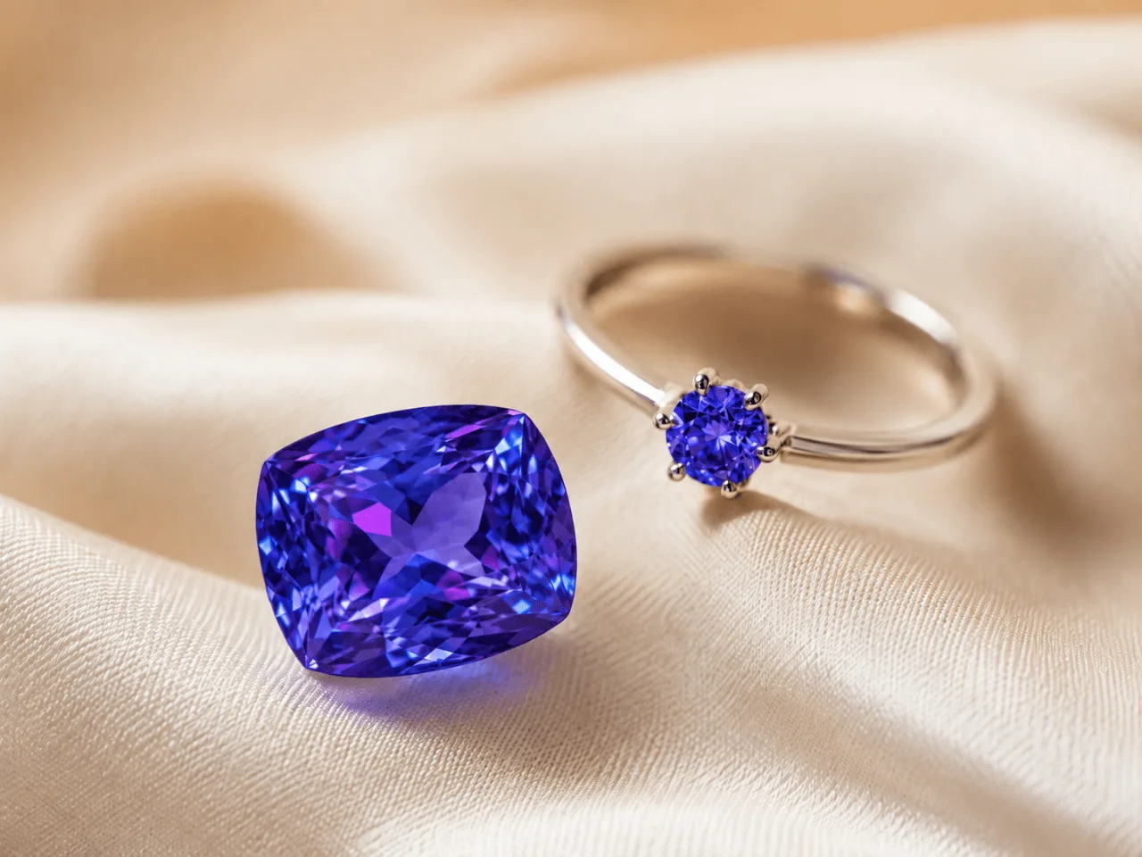 Tansanit-Schmuck in Kassel – Juwelier Feinschliff