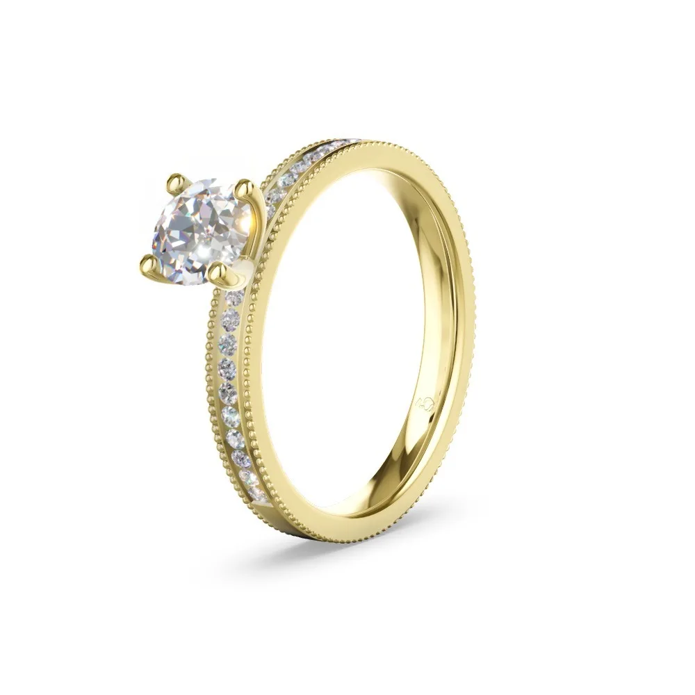 Verlobungsring mit Diamantbesatz – Modell 30
