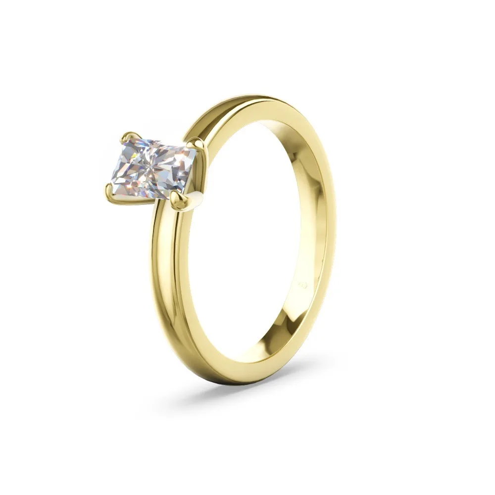 Verlobungsring mit Diamantbesatz – Modell 51